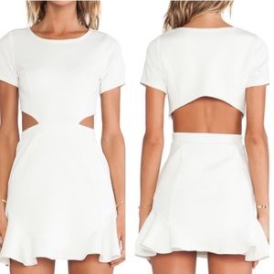 REVOLVE Lovers + Friends Eternal dress in ivory